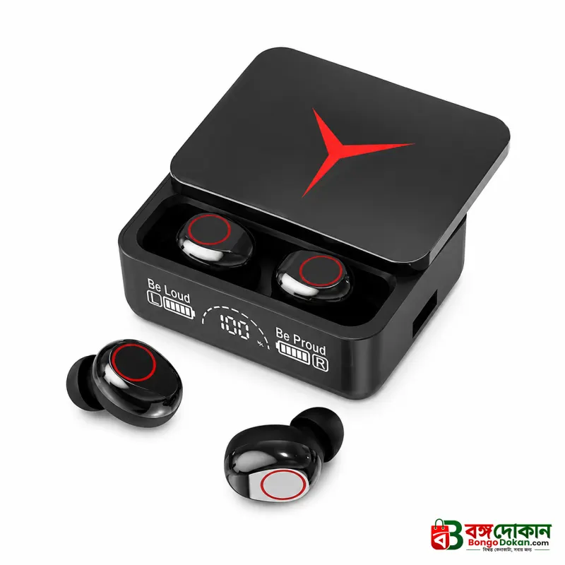 M90 Pro TWS True Wireless Earbuds – Bluetooth 5.3 Earphones with HiFi Stereo Bass, ENC Noise Cancellation & 1200mAh Power Bank Charging Case - বাংলাদেশে সেরা দাম ও স্পেসিফিকেশন - গ্যালারি