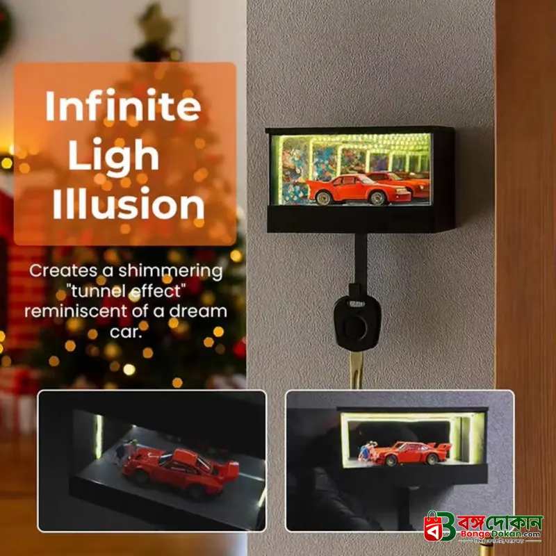Magical Garage Key Hanger with LED Mini Car Display - বাংলাদেশে সেরা দাম ও লাইফস্টাইল কালেকশন - গ্যালারি