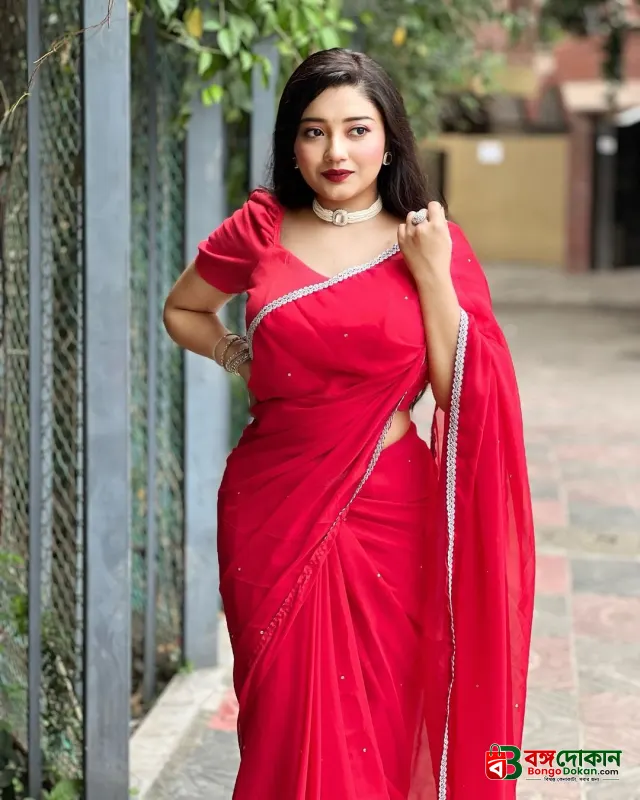 Main materials georgate stone saree - বাংলাদেশে সেরা দাম ও আকর্ষণীয় কালেকশন - গ্যালারি