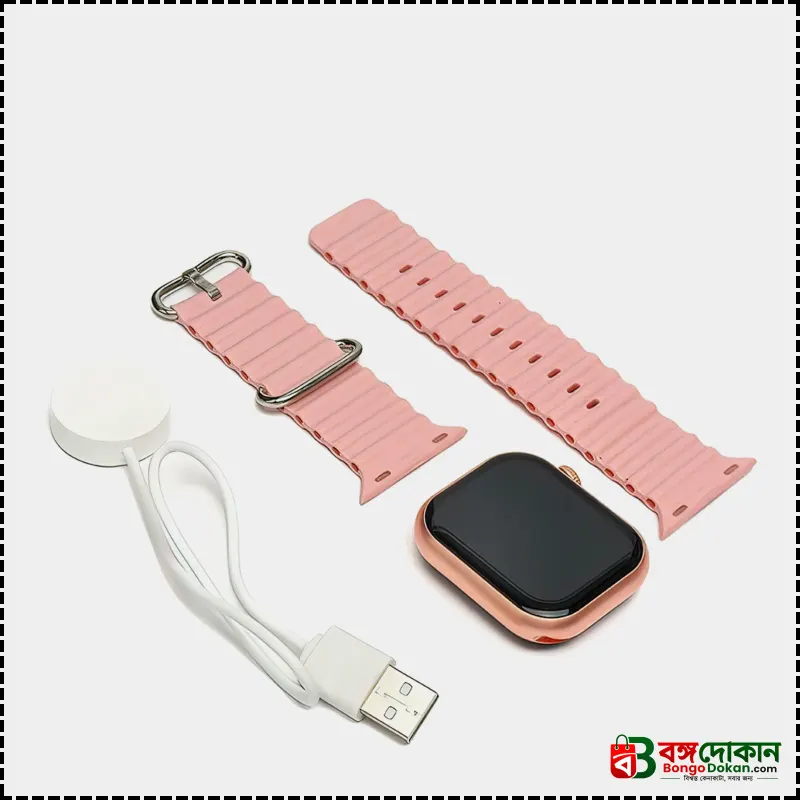 ME16 Smart Watch 3 strips 2.21 Infinity display Wiewless charging series 10 - বাংলাদেশে সেরা দাম ও স্মার্ট ফিচার - গ্যালারি