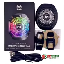 Memo CX10 Magnetic RGB Mobile Phone Cooler – Advanced Semiconductor Refrigeration, Fast 5000 RPM Silent Fan, Dual Magnetic & Clip-on Design, 10W-11W Cooling Power & Lightweight Portability - বাংলাদেশে সেরা দাম ও স্পেসিফিকেশন - গ্যালারি