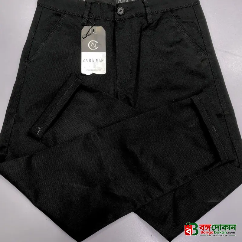 Men's Gabardine Pant (Black Color) - বাংলাদেশে সেরা দাম ও নতুন কালেকশন - গ্যালারি