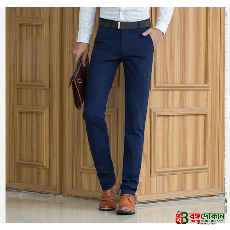 Men's Gabardine Pant (Navy Color) - বাংলাদেশে সেরা দাম ও নতুন কালেকশন - গ্যালারি