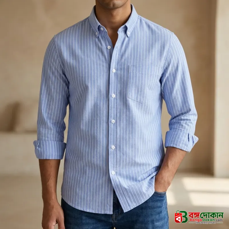 Mens long sleeve Strip shirt - বাংলাদেশে সেরা দাম ও নতুন কালেকশন - বাংলাদেশে সেরা অফার ও দাম