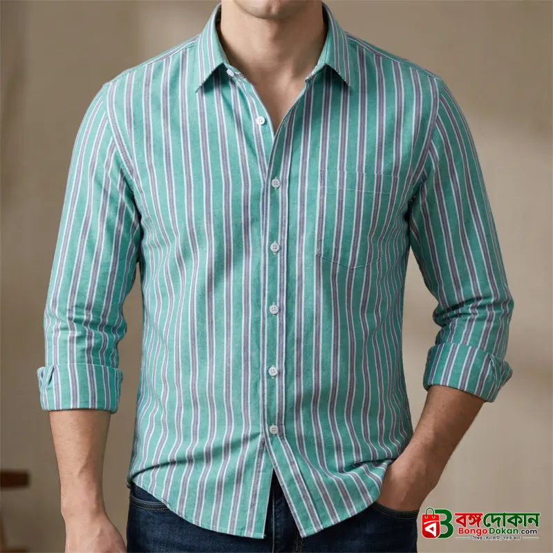 Mens long sleeve Strip shirt - বাংলাদেশে সেরা দাম ও নতুন কালেকশন - বাংলাদেশে সেরা অফার ও দাম