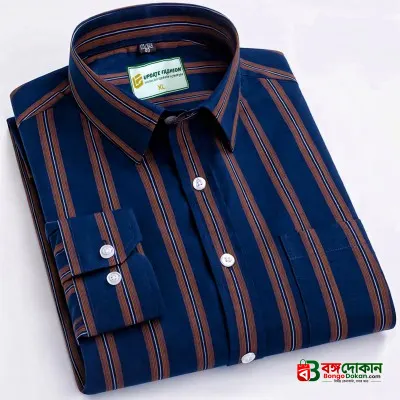 Mens long sleeve Strip shirt - বাংলাদেশে সেরা দাম ও নতুন কালেকশন - গ্যালারি