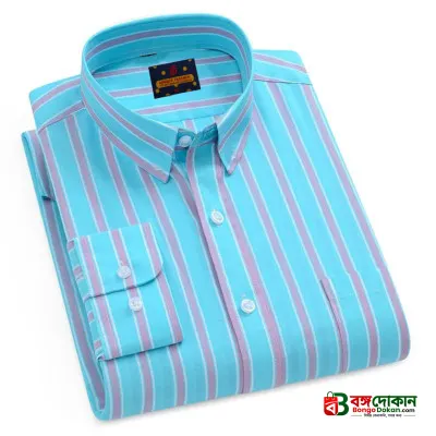 Men's  long sleeve stripe / print shirt - বাংলাদেশে সেরা দাম ও নতুন কালেকশন - গ্যালারি