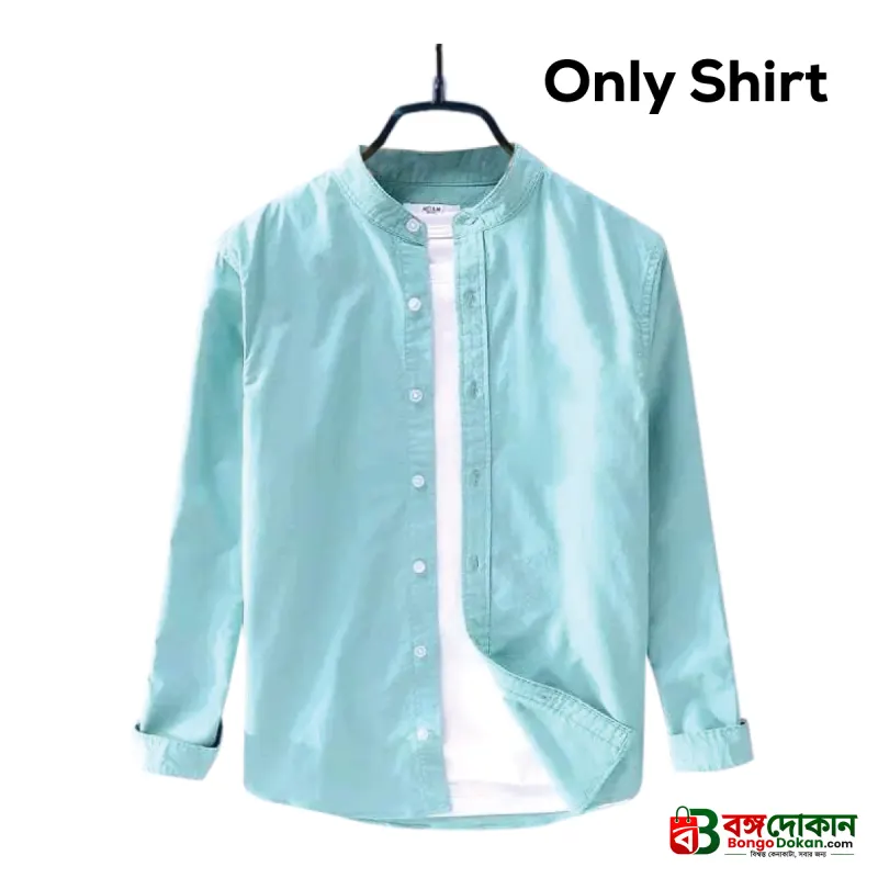 Men's Solid Colour Ban color Shirt  (paste) - বাংলাদেশে সেরা দাম ও নতুন কালেকশন - গ্যালারি