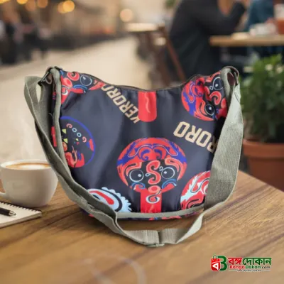 Messenger Shoulder Tide Bag ( black brown color ) - বাংলাদেশে সেরা দাম ও লাইফস্টাইল কালেকশন - গ্যালারি
