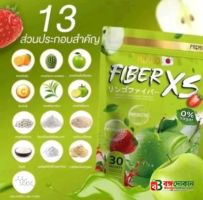 Mikeo Fiber XS Prebiotic Dietary Supplement 30 Sachets - বাংলাদেশে সেরা দাম ও লাইফস্টাইল কালেকশন - গ্যালারি