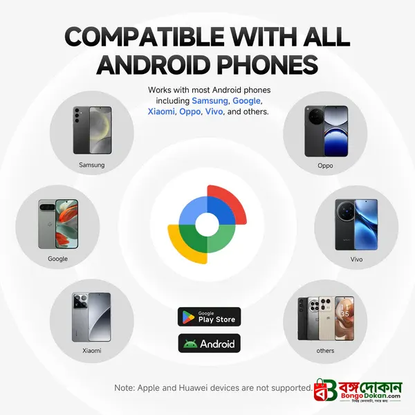 MiLi MiTag Smart Bluetooth Tracker & Item Finder – Dual iOS Apple Find My & Android Google Find My Device Support, Real-Time Location, Loud Ringer, IP67 Waterproof & 1-Year CR2032 Battery - বাংলাদেশে সেরা দাম ও এক্সক্লুসিভ ডিজাইন - গ্যালারি