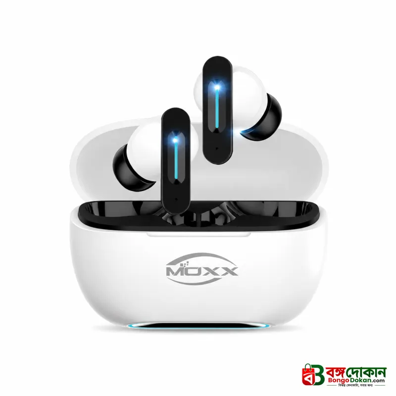 MOXX MPod Pro ANC True Wireless Earbuds – Bluetooth 5.4 TWS with Active & Environmental Noise Cancellation, Dual HD Mics & 30H Battery - বাংলাদেশে সেরা দাম ও স্পেসিফিকেশন - গ্যালারি