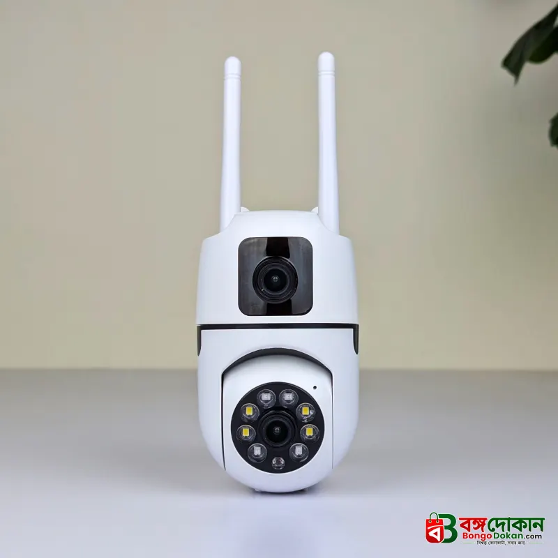 New V380 Mini Indoor PTZ Dual Lens 4MP HD Smart Home WiFi Security Camera – Baby Monitor with Night Vision, Two-Way Audio & Cloud Storage (SQ21-L) - বাংলাদেশে সেরা দাম ও প্রিমিয়াম কালেকশন - গ্যালারি