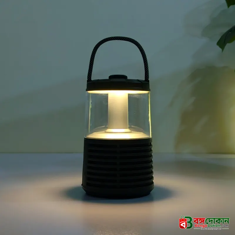 NewRixing NR-8018 3-in-1 Camping Lantern Wireless Speaker – LED Light, Power Bank, Bluetooth Speaker, FM Radio & TF Card Support for Outdoor Travel - বাংলাদেশে সেরা দাম ও স্পেসিফিকেশন - গ্যালারি