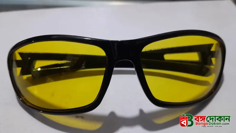 Night Vision Driving, Biking & cycling glasses -Yellow with luxuary Box - বাংলাদেশে সেরা দাম ও লাইফস্টাইল কালেকশন - গ্যালারি