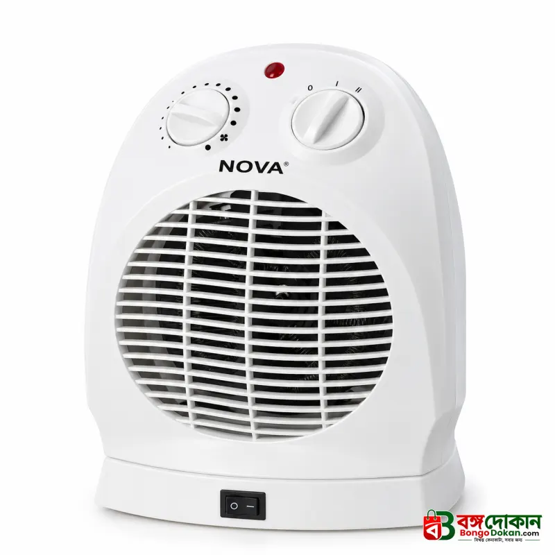 Nova REP-1204A Electric Room Heater & Fan – 1000W/2000W 2-in-1 Portable Hot, Warm & Cool Wind Blower with Adjustable Thermostat & Overheat Protection - বাংলাদেশে সেরা দাম ও স্পেসিফিকেশন - গ্যালারি