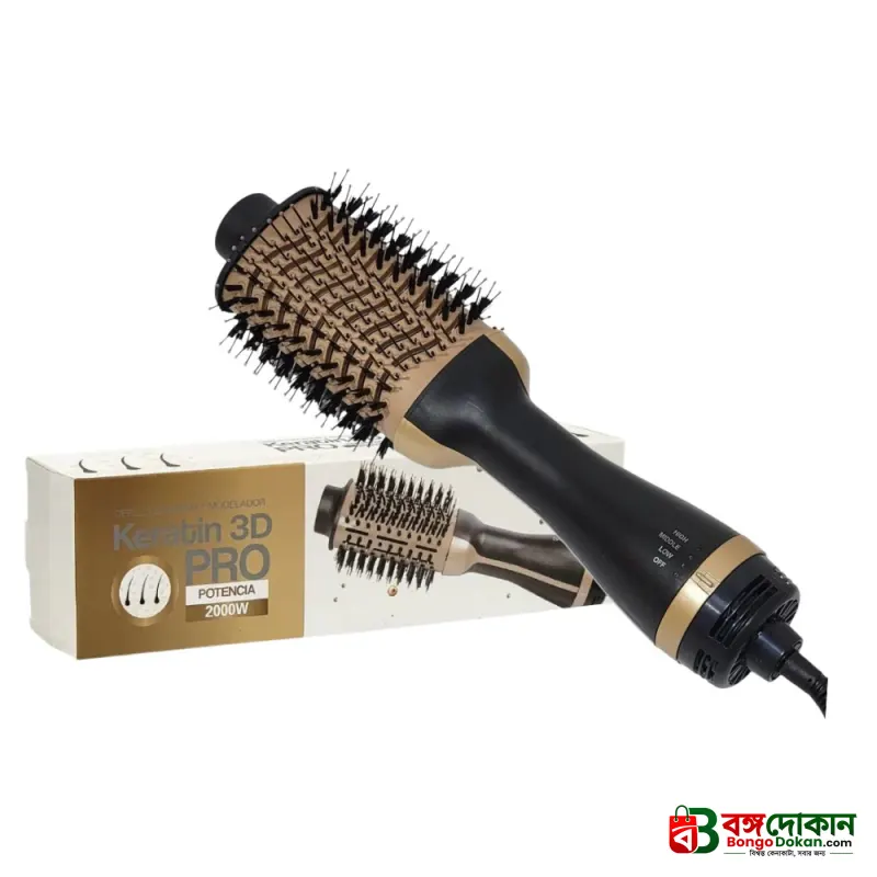 One-Step Hot Air Hair Dryer, Styler & Volumizer Brush 3 in 1 - বাংলাদেশে সেরা দাম ও স্পেসিফিকেশন - বাংলাদেশে সেরা অফার ও দাম