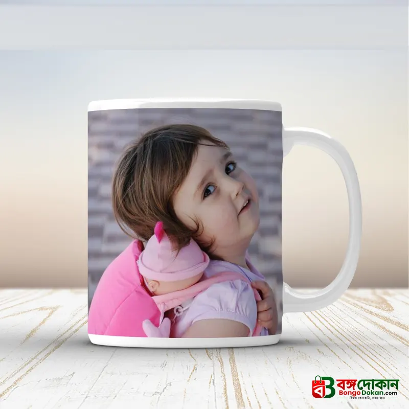 Personalised Coffee, Tea, Water Mug, Add Photo Text Logo Picture Image - বাংলাদেশে সেরা দাম ও লাইফস্টাইল কালেকশন - গ্যালারি