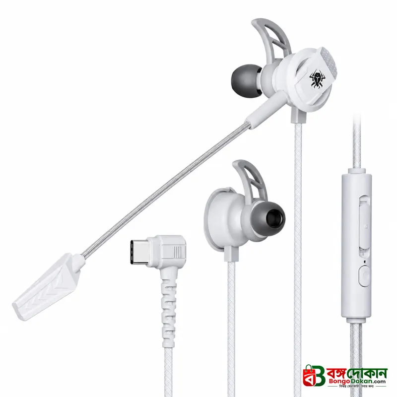 Plextone RX3 Pro Cyberpunk In-Ear Gaming Earphone – Wired Headset with Dual Microphones, Dynamic Driver Stereo Sound, Ergonomic Comfortable Fit & Tangle-Free Braided Cable - বাংলাদেশে সেরা দাম ও স্পেসিফিকেশন - গ্যালারি