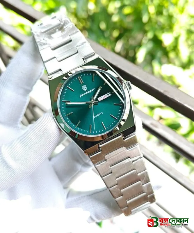 POEDAGAR 930 Men's New Luxury Luminous Date Week Stainless Steel Quartz Watch For Men - বাংলাদেশে সেরা দাম ও নতুন কালেকশন - গ্যালারি