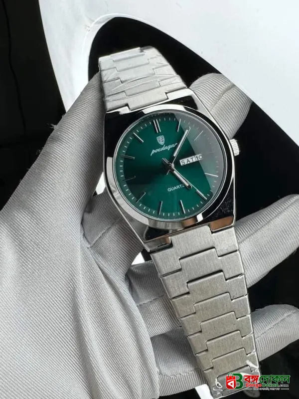 POEDAGAR 930 Men's New Luxury Luminous Date Week Stainless Steel Quartz Watch For Men - বাংলাদেশে সেরা দাম ও নতুন কালেকশন - গ্যালারি