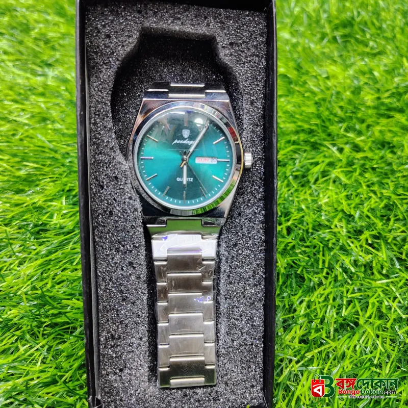 POEDAGAR 930 Men's New Luxury Luminous Date Week Stainless Steel Quartz Watch For Men - বাংলাদেশে সেরা দাম ও নতুন কালেকশন - গ্যালারি