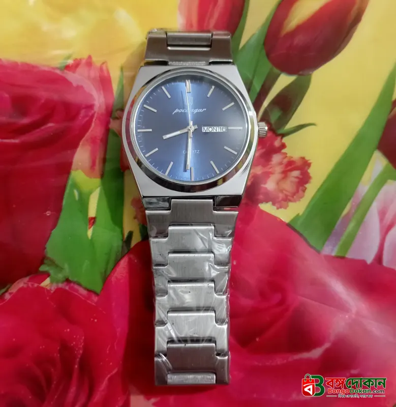 POEDAGAR 930 Men's New Luxury Luminous Date Week Stainless Steel Quartz Watch For Men (Butterfly Lock) - বাংলাদেশে সেরা দাম ও নতুন কালেকশন - গ্যালারি