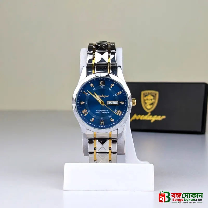 Poedagar Luxury Couple Watch (Water Resistant) - বাংলাদেশে সেরা দাম ও নতুন কালেকশন - গ্যালারি
