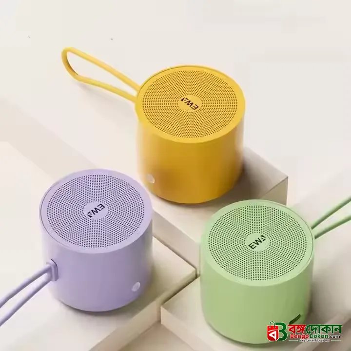 Portable Waterproof Bluetooth Speaker – 3W High-Power 360-Degree Surround Sound, Bluetooth 5.0, Built-in Mic & IPX5 Water-Resistant Design for Outdoor & Travel - বাংলাদেশে সেরা দাম ও স্পেসিফিকেশন - গ্যালারি