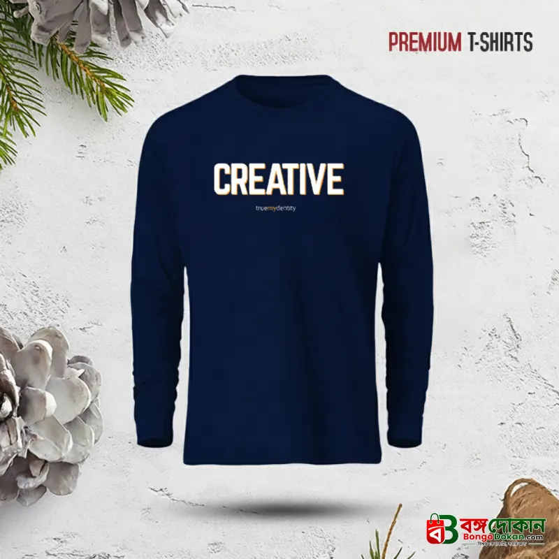 Premium calligraphy Full Sleeve T-Shirt  for men - বাংলাদেশে সেরা দাম ও নতুন কালেকশন - বাংলাদেশে সেরা অফার ও দাম