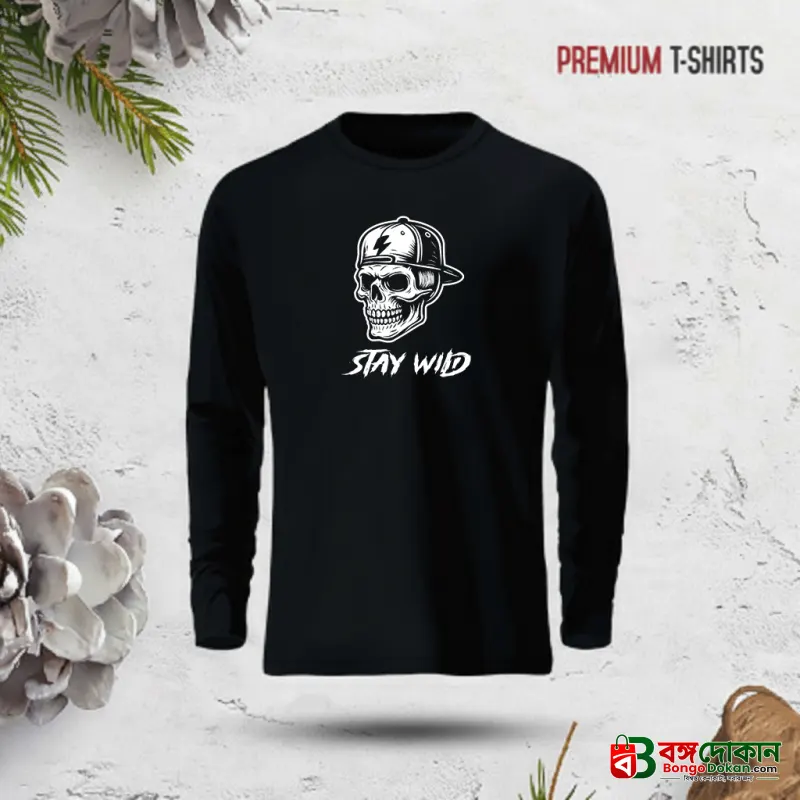 Premium calligraphy Full Sleeve T-Shirt  for men - বাংলাদেশে সেরা দাম ও নতুন কালেকশন - বাংলাদেশে সেরা অফার ও দাম