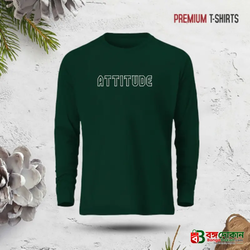 Premium calligraphy Full Sleeve T-Shirt  for men - বাংলাদেশে সেরা দাম ও নতুন কালেকশন - বাংলাদেশে সেরা অফার ও দাম