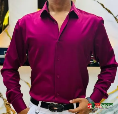 Premium China Micro Stig Shirt (Formal / Casual) (Maroon) - বাংলাদেশে সেরা দাম ও নতুন কালেকশন - গ্যালারি