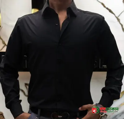 Premium China Micro Stig Shirt (Formal / Casual) (Black) - বাংলাদেশে সেরা দাম ও নতুন কালেকশন - গ্যালারি