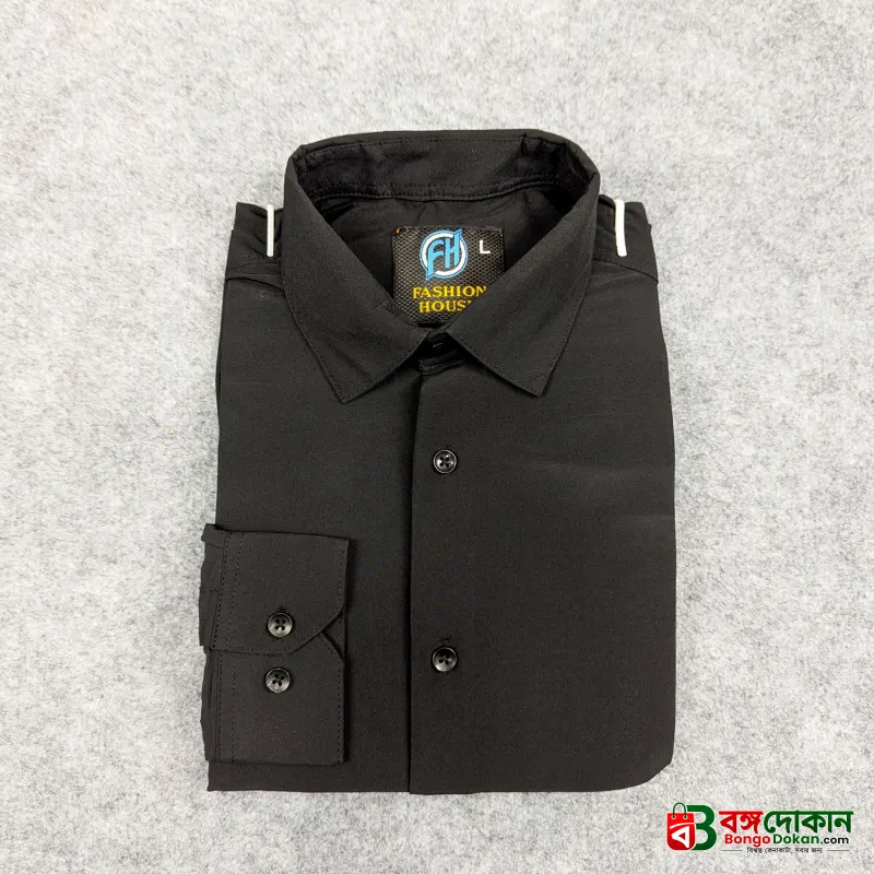 Premium China Micro Stig Shirt (Formal / Casual) (Black) - বাংলাদেশে সেরা দাম ও নতুন কালেকশন - গ্যালারি