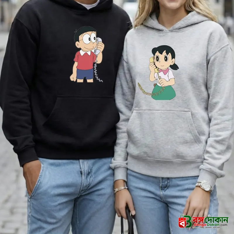 Premium Comfortable Couple Winter Hoodies - বাংলাদেশে সেরা দাম ও উইন্টার কালেকশন - বাংলাদেশে সেরা অফার ও দাম