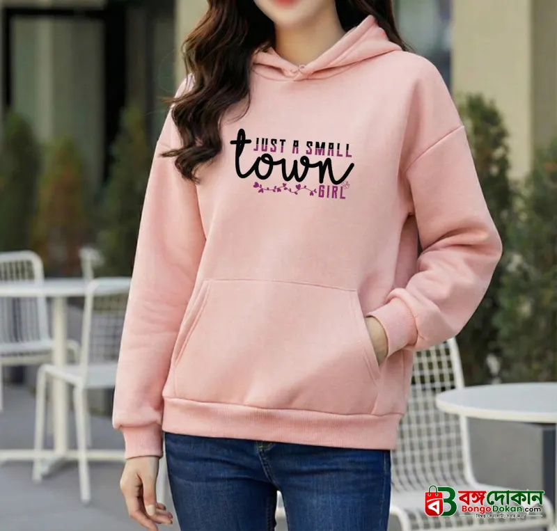 Premium Comfortable Printed Ladies Winter Hoodie - বাংলাদেশে সেরা দাম ও উইন্টার কালেকশন - বাংলাদেশে সেরা অফার ও দাম