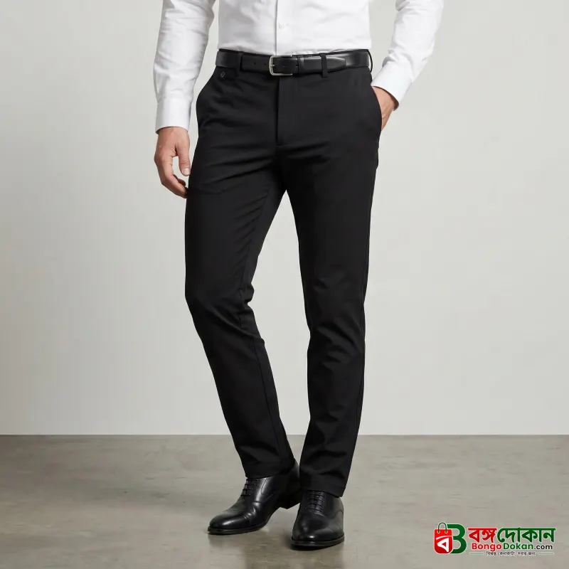 Premium Dubai Stig Pant (Formal / Casual) (Black) - বাংলাদেশে সেরা দাম ও নতুন কালেকশন - বাংলাদেশে সেরা অফার ও দাম