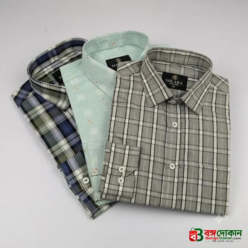 Premium Formal Shirt 3 Pcs Combo - বাংলাদেশে সেরা দাম ও নতুন কালেকশন - বাংলাদেশে সেরা অফার ও দাম