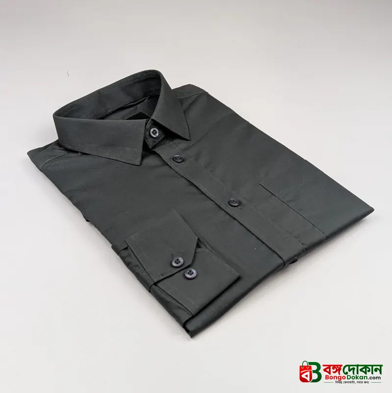 Premium Formal Shirt (Ash) - বাংলাদেশে সেরা দাম ও নতুন কালেকশন - গ্যালারি