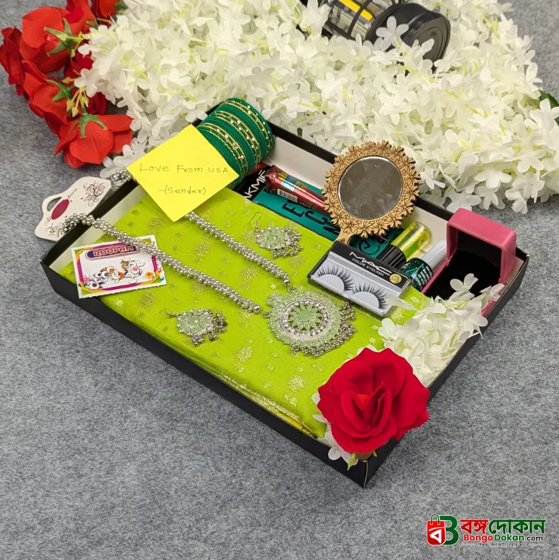 Premium Half Silk Jamdani Saree Combo Set - Lemon - বাংলাদেশে সেরা দাম ও আকর্ষণীয় কালেকশন - গ্যালারি