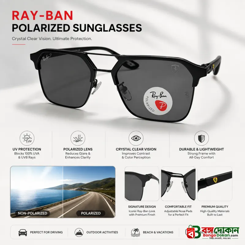 Premium Luxury Premium Polarized Glass - বাংলাদেশে সেরা দাম ও লাইফস্টাইল কালেকশন - বাংলাদেশে সেরা অফার ও দাম