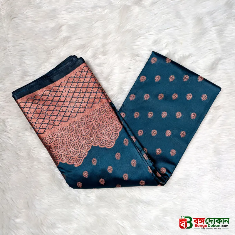 Premium Silk Katan Saree – Exclusive Design (Multiple Colors Available) - বাংলাদেশে সেরা দাম ও আকর্ষণীয় কালেকশন - গ্যালারি