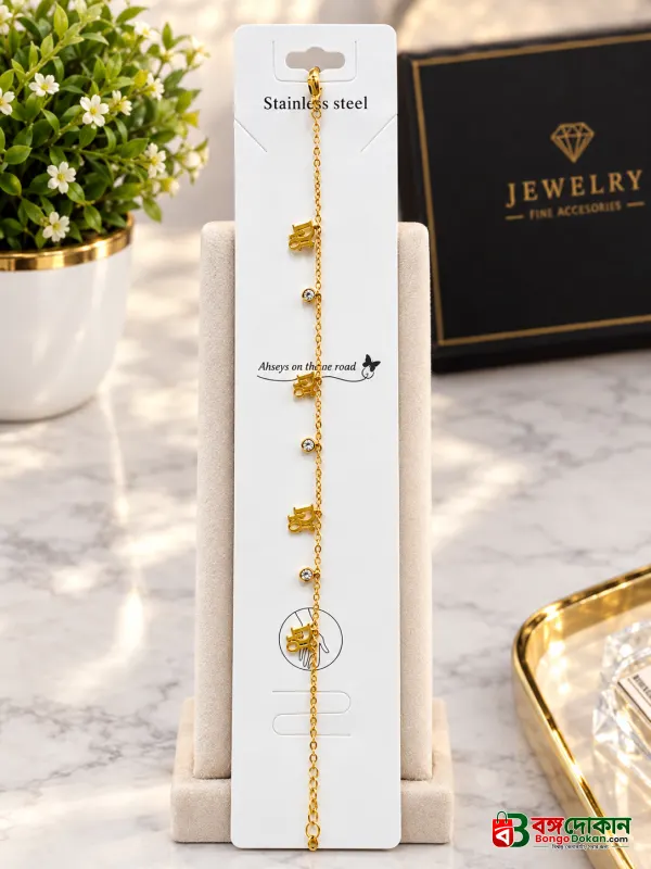 Premium stainless steel Dior-inspired bracelet - বাংলাদেশে সেরা দাম ও আকর্ষণীয় কালেকশন - গ্যালারি