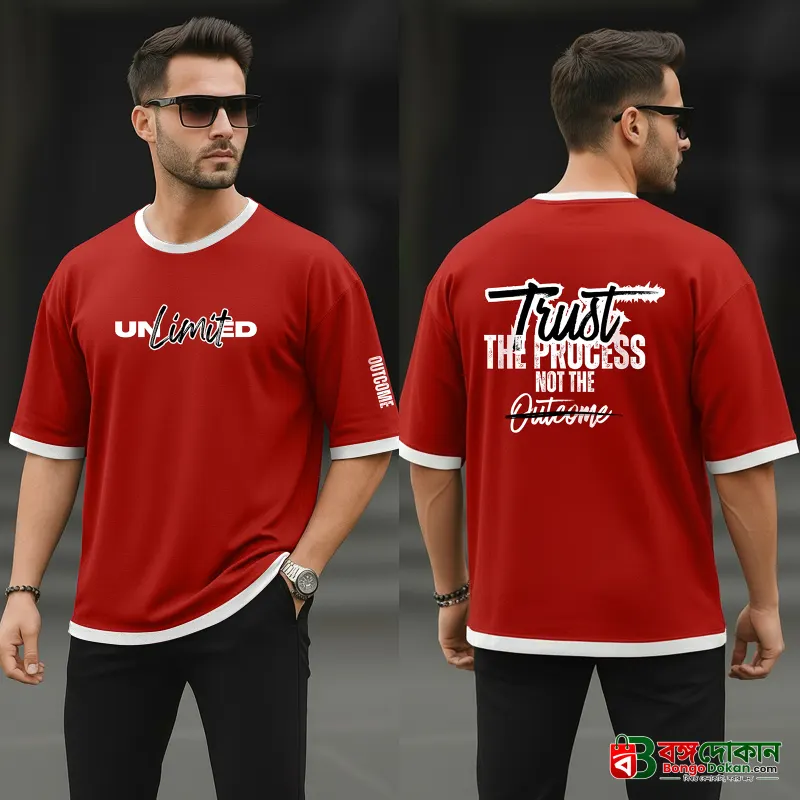 Premium Streetwear Drop Shoulder T-shirt for Men - বাংলাদেশে সেরা দাম ও নতুন কালেকশন - গ্যালারি