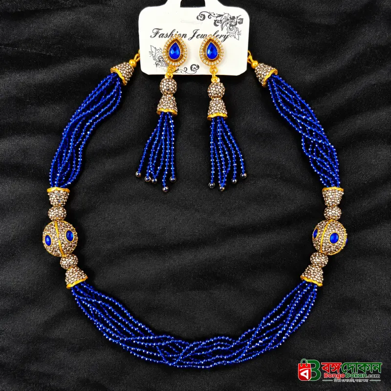 Premium Turkish Crystal and Antique Ball Necklace Set - বাংলাদেশে সেরা দাম ও এক্সক্লুসিভ ডিজাইন - গ্যালারি
