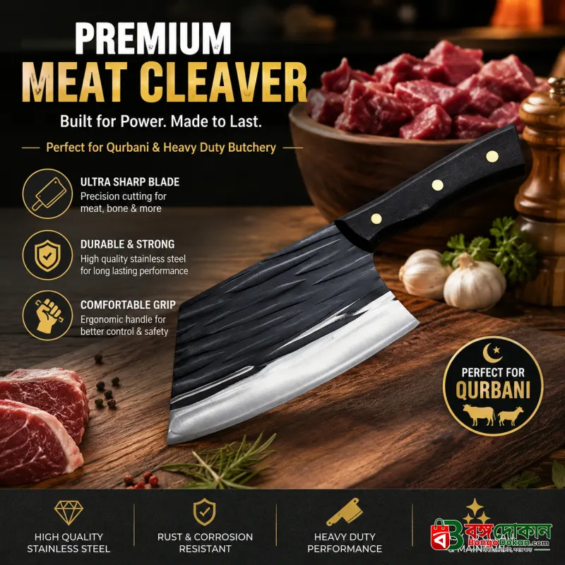 Qurbani Meat Cutting Combo Set – 3 in 1 Premium Kitchen Tool Kit - বাংলাদেশে সেরা দাম ও লাইফস্টাইল কালেকশন - গ্যালারি