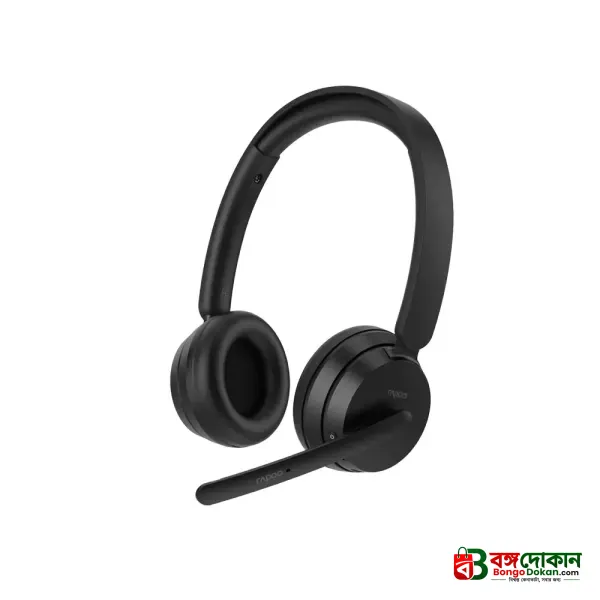 Rapoo H200 Wireless Stereo Headphone (Black) – Dual-Mode Bluetooth Headset with Clear Audio, Built-in Microphone, Ergonomic Comfort & 1-Year Warranty - বাংলাদেশে সেরা দাম ও স্পেসিফিকেশন - গ্যালারি