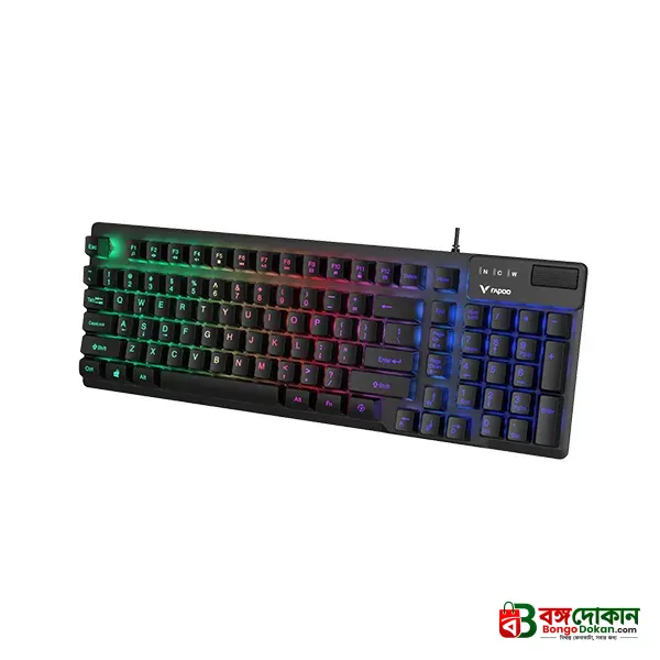 Rapoo V50S-98 Backlit Mechanical Gaming Keyboard (Black) – Compact 98-Key Layout, Tactile Mechanical Switches, Multi-Color Backlighting, Anti-Ghosting & 2-Year Warranty - বাংলাদেশে সেরা দাম ও স্পেসিফিকেশন - গ্যালারি