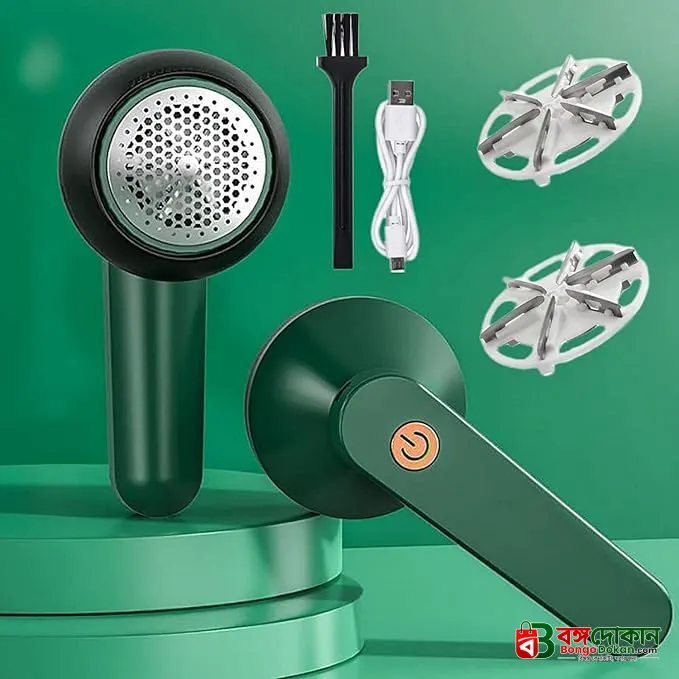 Rechargeable Fabric Shaver & Lint Remover – Electric Fuzz Trimmer with Safe Mesh Cover, USB Charging & Multi-Purpose Clothes Bobble Remover - বাংলাদেশে সেরা দাম ও স্পেসিফিকেশন - গ্যালারি